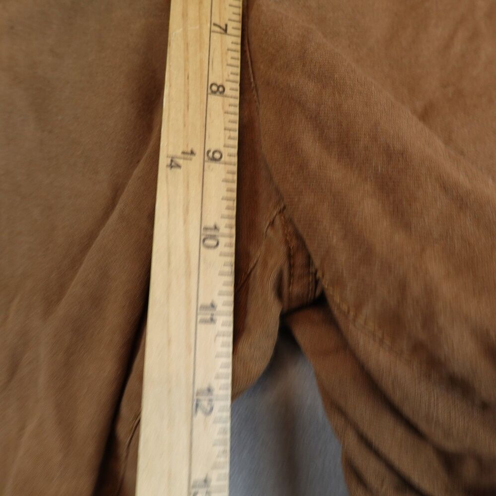 Eileen Fisher Wide Leg Pants Womens M Tan Khaki Straight Trousers - Picture 3 of 11